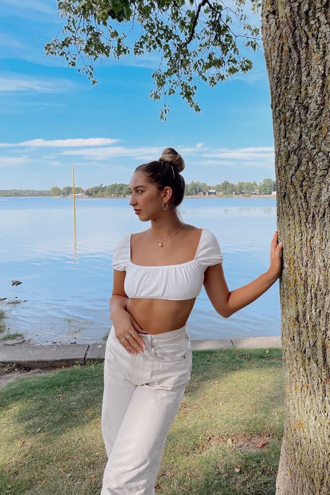 lilirosecaron's fit featuring Urban Outfitters, H&M