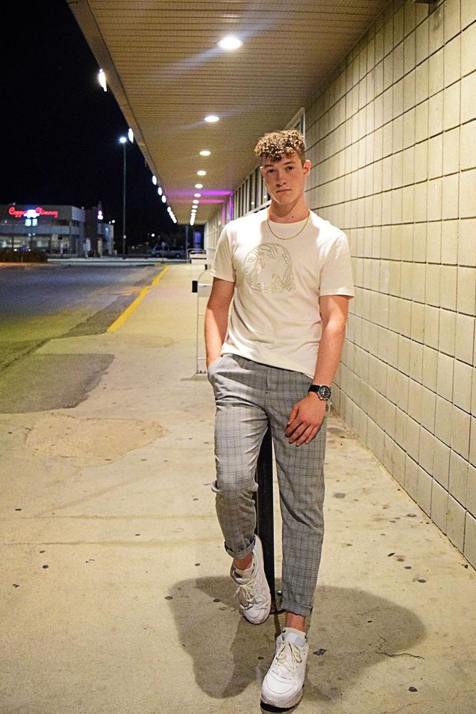 Zach's fit featuring Versace, H&M | [object Object], [object Object], [object Object], [object Object], [object Object], [object Object], [object Object]