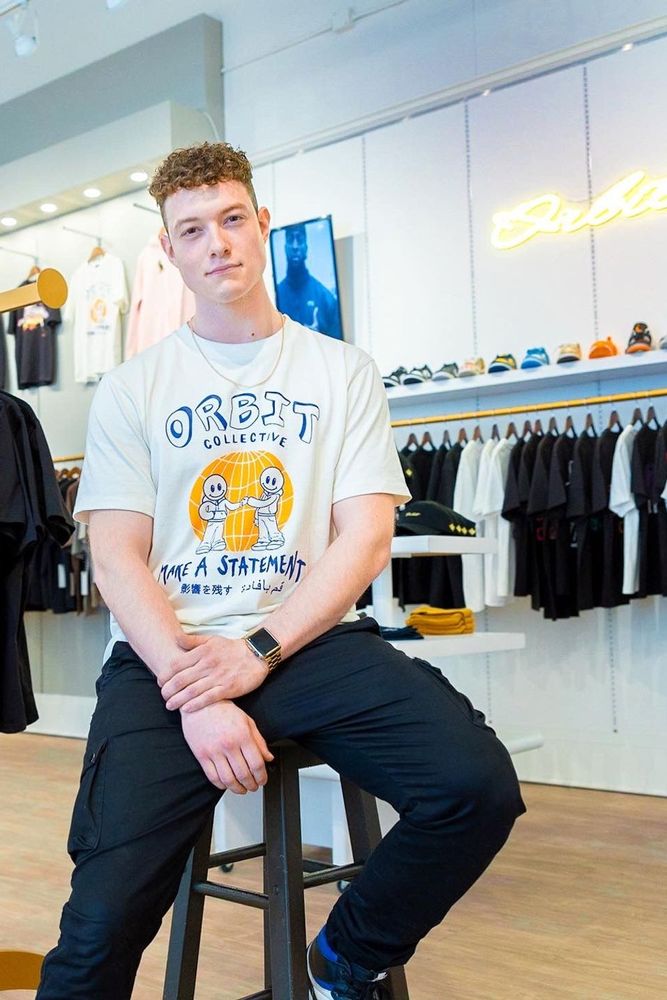 Zach's fit featuring Orbit Collective, Kuwallatee | orbit, orbitcollective, fashion, mensfashion, menstyle, style, streetstyle, fit, streetwear, hype