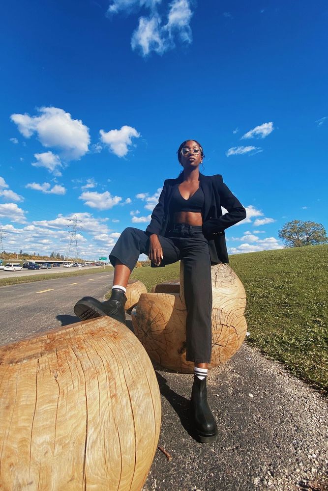 Tayetta's fit featuring Zara, Jeffrey Campbell, OAK AND FORT | 608f71297242cabb012a30e2, 660573602b46b08b0c325874, 608f75cc7242cabb012a30f6, 660573132b46b08b0c3257a1, 660573962b46b08b0c3258ad