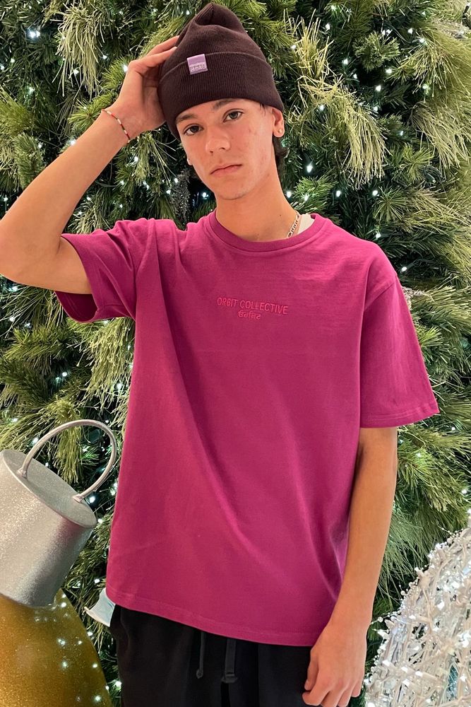 mkaps's fit featuring Orbit Collective | streetwear, canadian, orbit, orbitcollective, purpleshirt