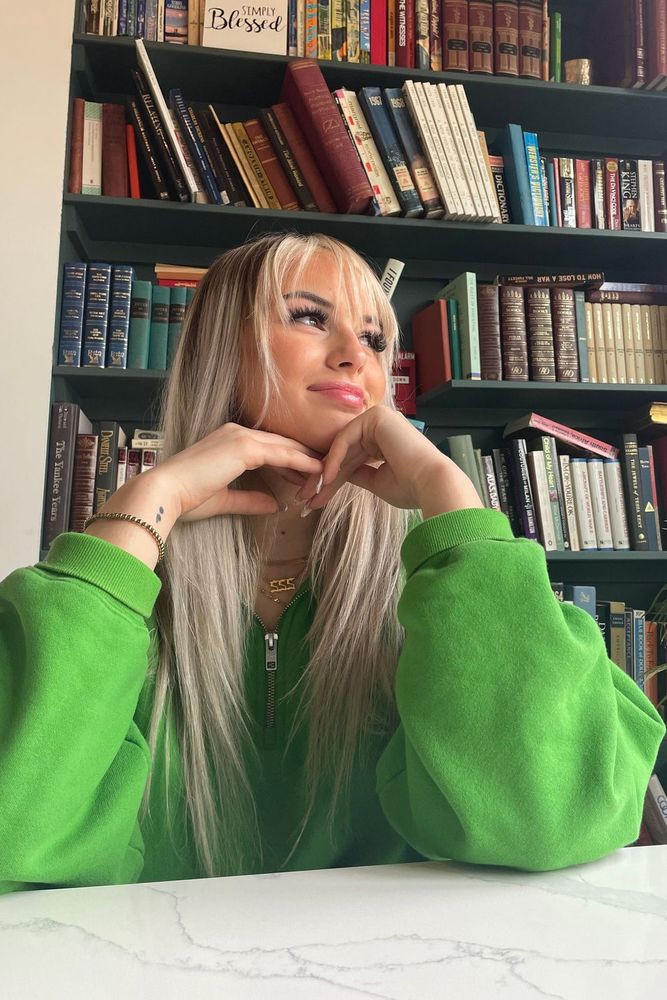 Kyra's fit featuring Aritzia | sweater, lifestyle, winter, comfy, fashion, aritzia, green, trending, accessories, staple, pullover, musthave