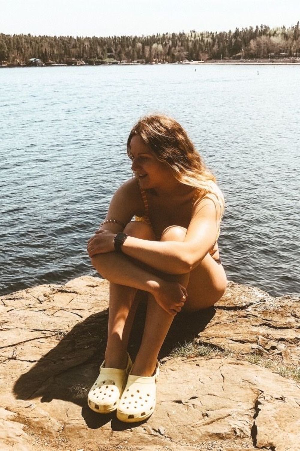 Taylor's post featuring Crocs. Feeling 