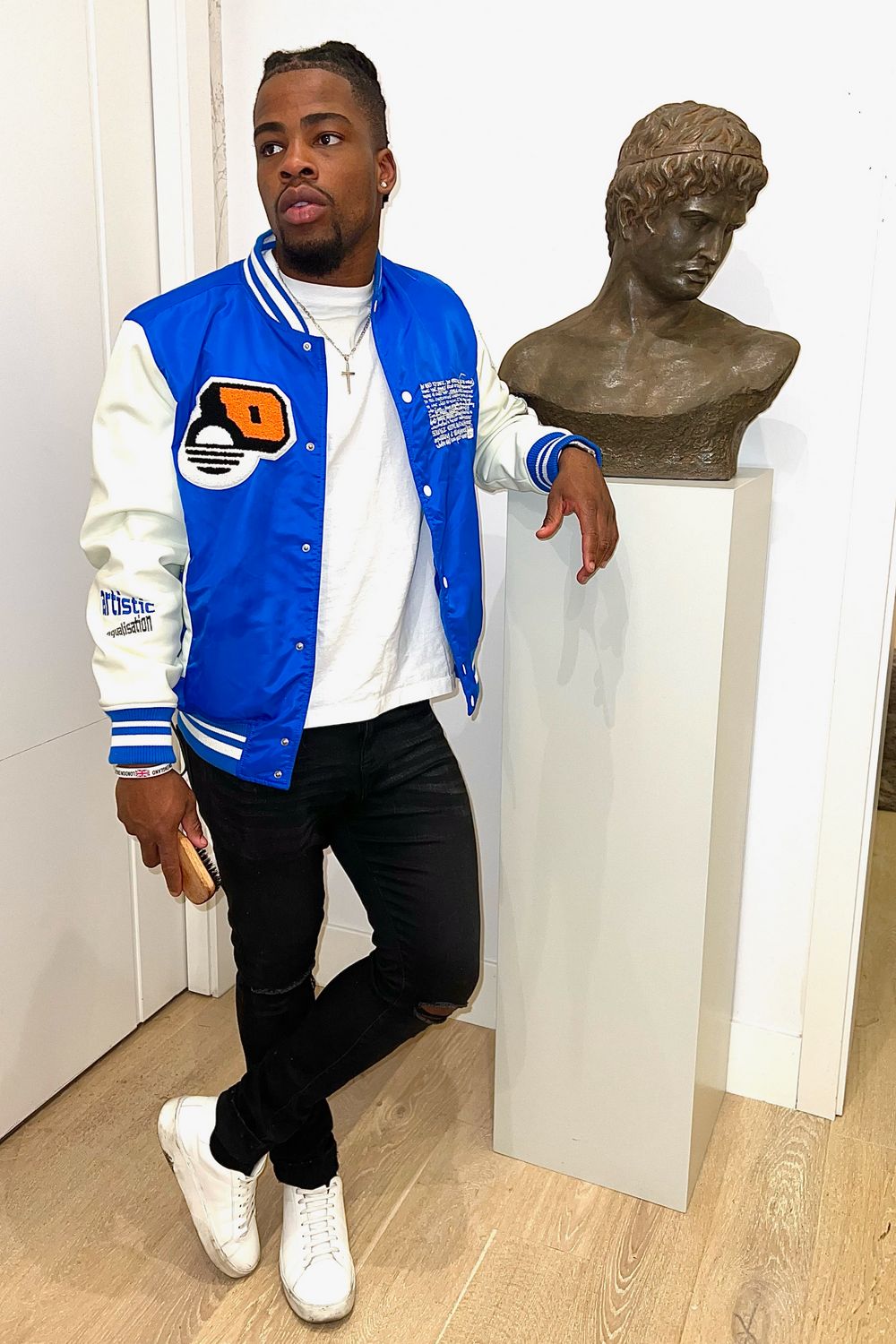 Obi's post featuring Zara, H&M. Feeling streetwear, parisfashionweek, pfw, colourblocking