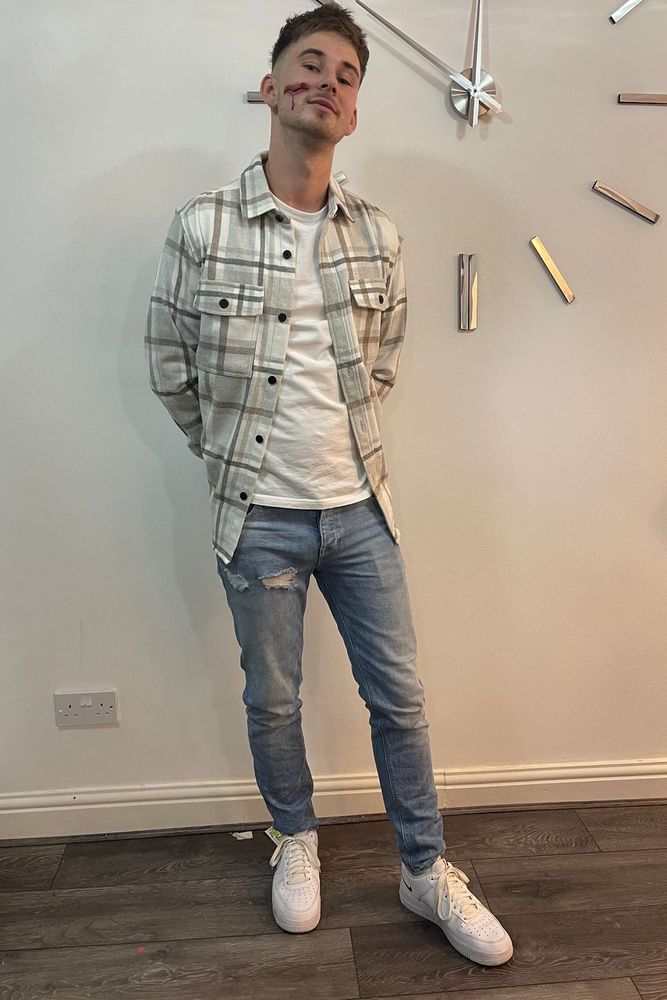 Mradtke's fit featuring H&M, Fred Perry
