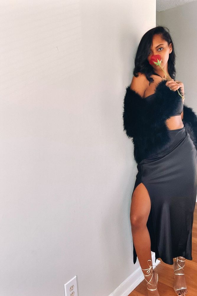 Brittnai's fit featuring Petal & Pup | datenight, sexy, dressup