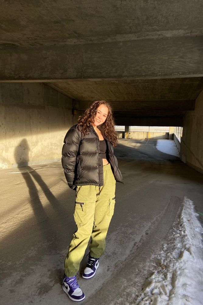 Laurenli's fit featuring Stussy, The North Face, Dynamite, Nike | [object Object]