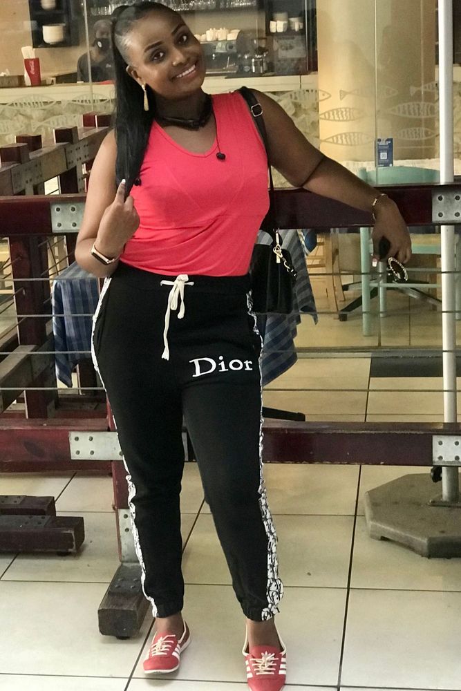 Riri's fit featuring Dior, Adidas, Jonathan Simkhai, Steve Madden | [object Object], [object Object]