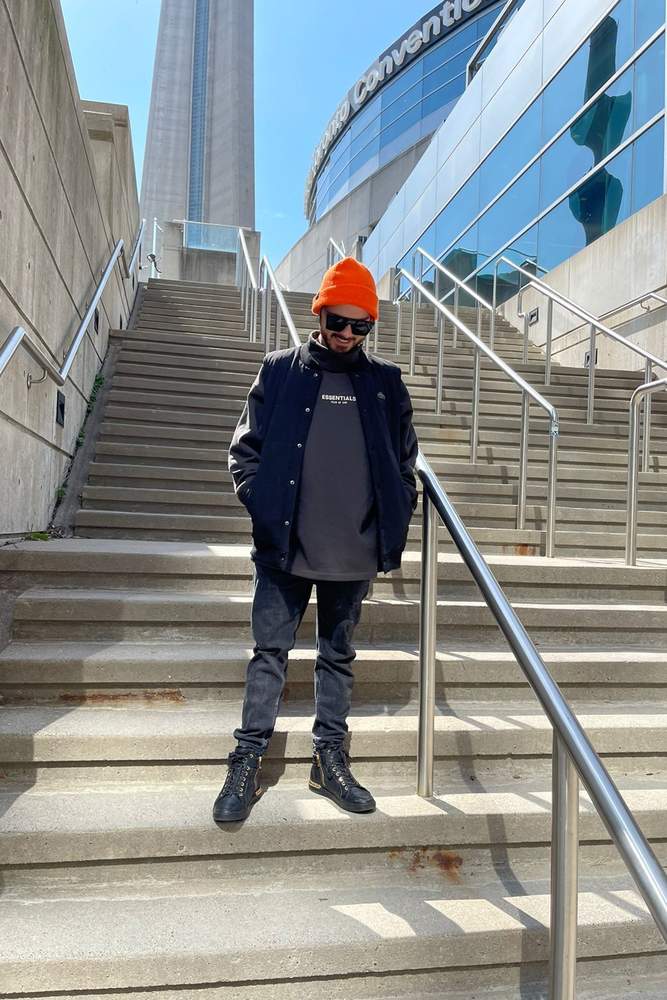 Nanostasiak's fit featuring Fear of God, Aldo, TEAMLTD | [object Object], [object Object]