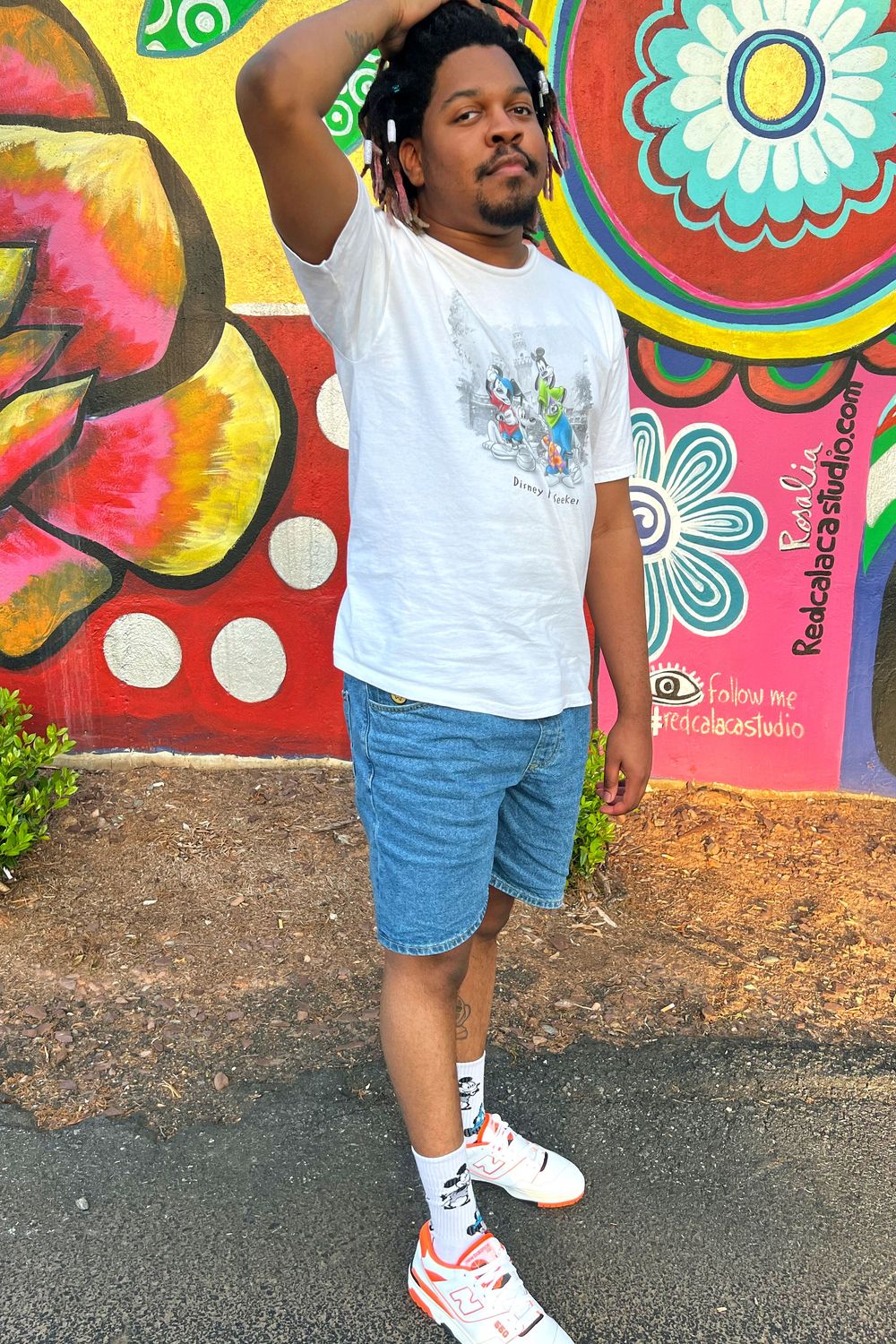drippiegunplay's post featuring Vintage, Boohoo, Vans, New Balance. Feeling casual, streetwear, trendy, vintage, disney