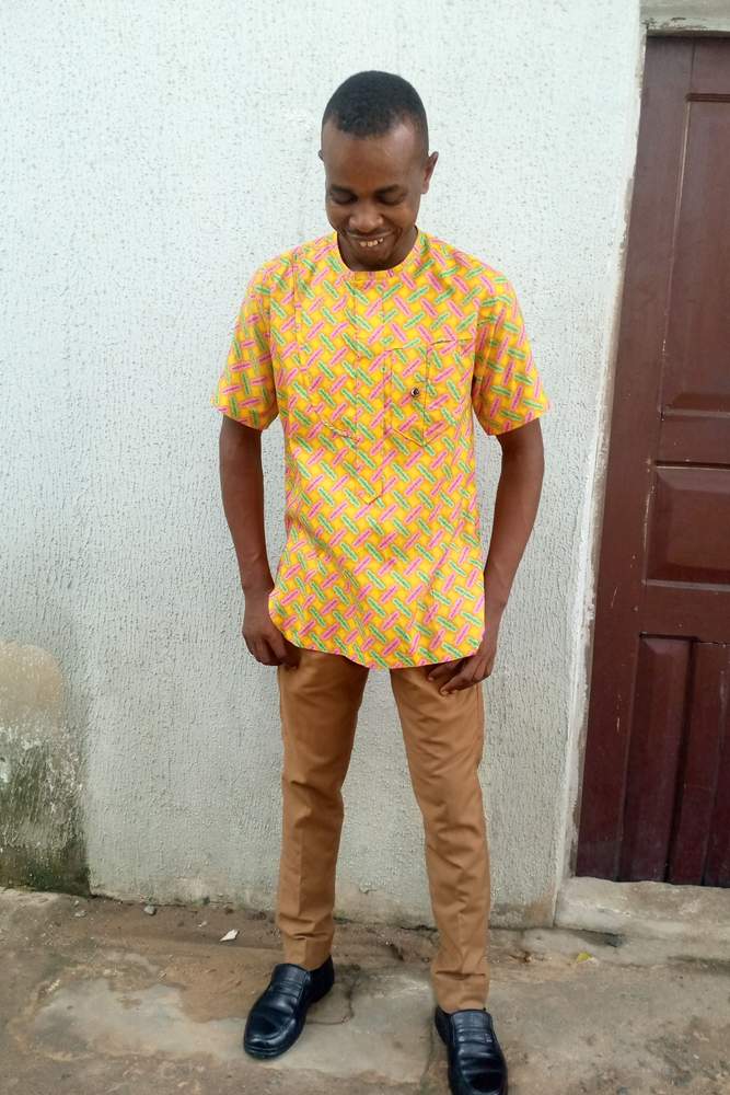 Boss's fit featuring Utopia Africa Designs, Next Direct, Hush Puppies | [object Object]