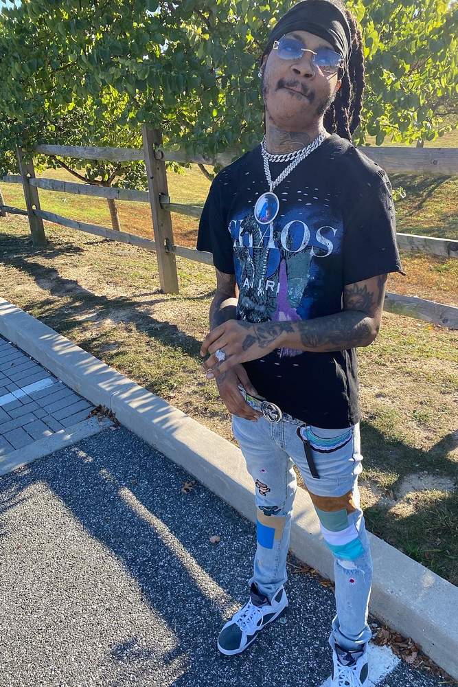 SlimeyFlocko's fit featuring AMIRI, Jordan | amiri, airjordan