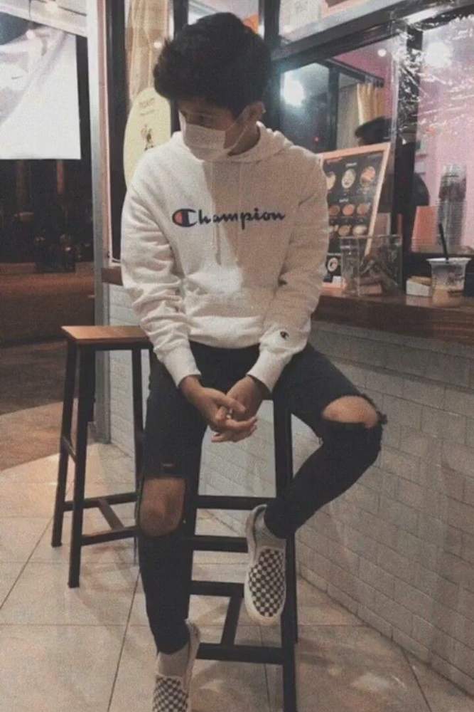 fikriprst's fit featuring Champion, Vans | [object Object], [object Object]