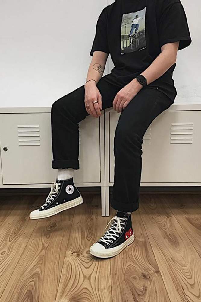 fikriprst's fit featuring Converse | [object Object]