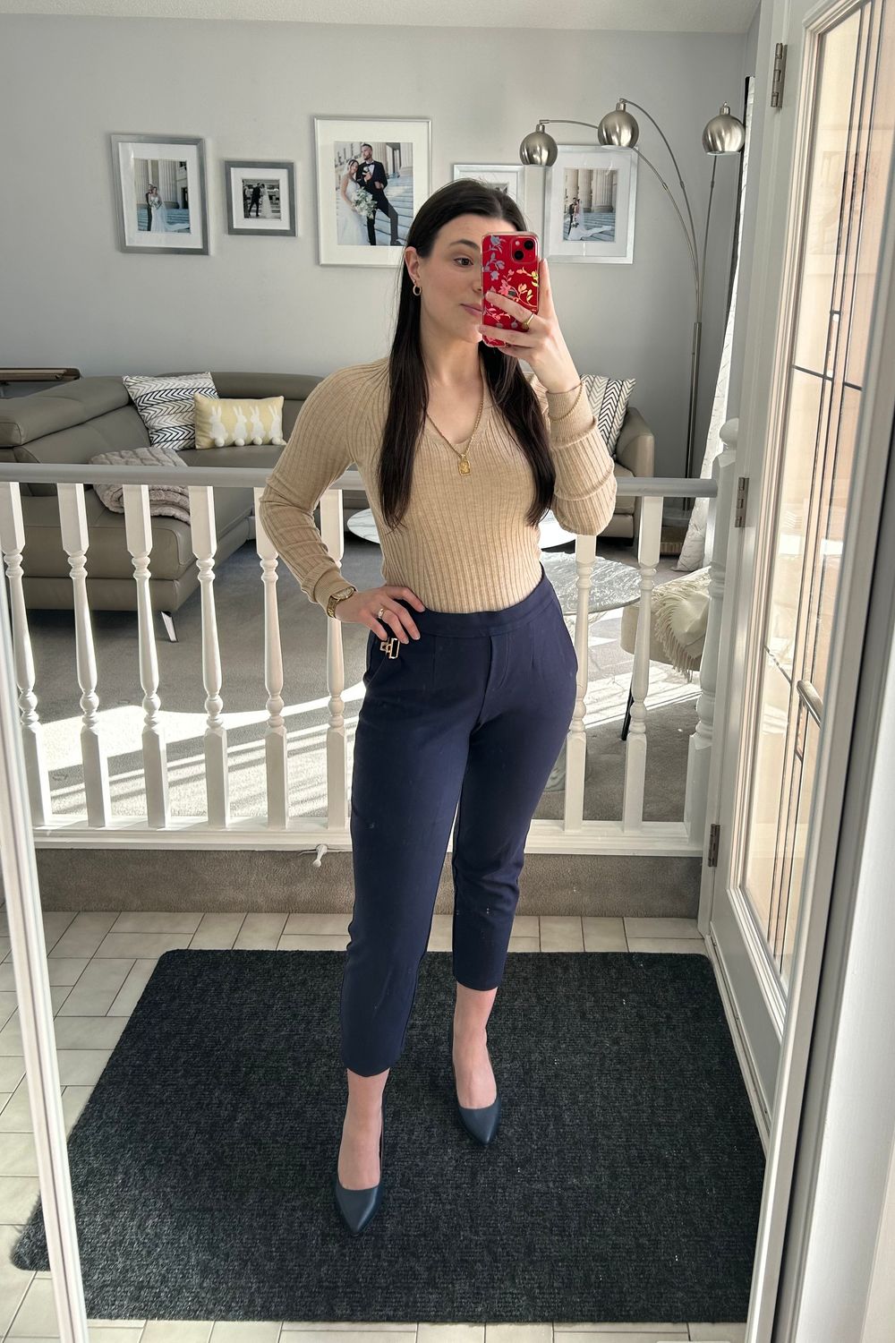 Post featuring Carlie Mini Three-Hand Gold-Tone Stainless-Steel Watch