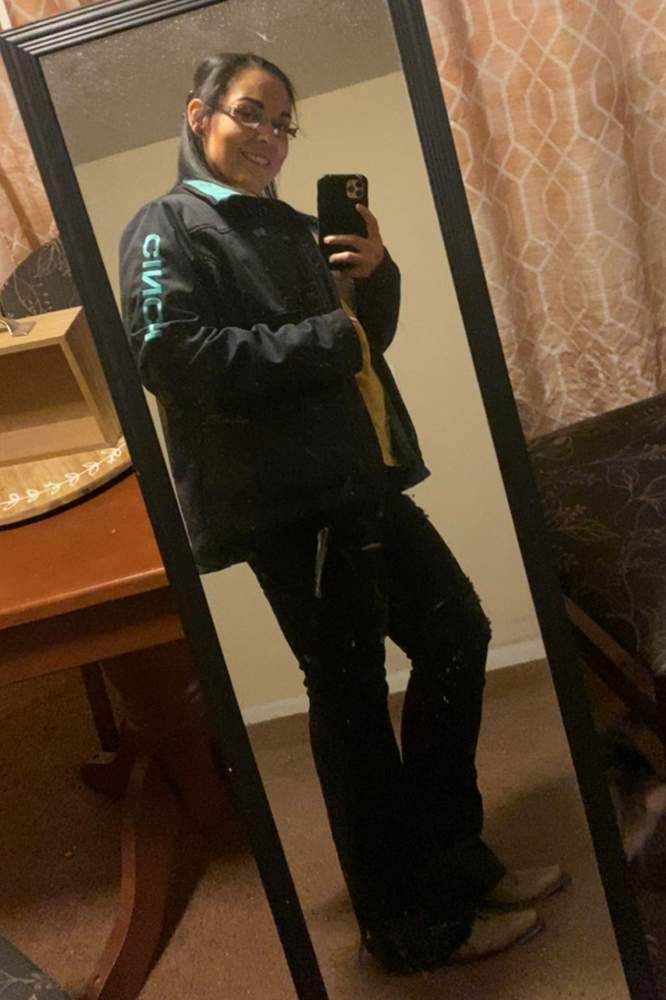 steph22longo's fit featuring Cinch, American Eagle, Ariat | formal