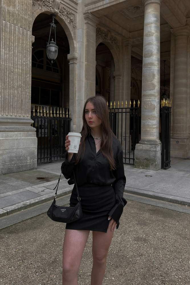 BeingIsabella's fit featuring Princess Polly, Frame Denim, Shoe Dazzle, Prada | [object Object], [object Object], [object Object], [object Object], [object Object], [object Object], [object Object]