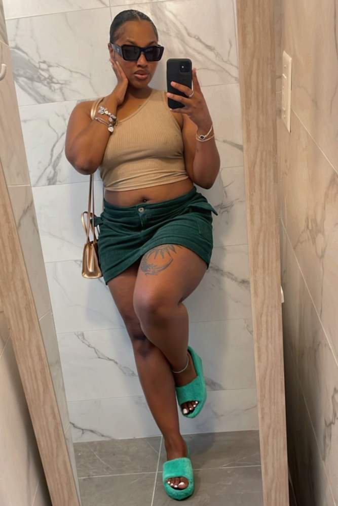 TerriaMarshee's fit featuring Telfar, TEMU, Prada, SHEIN | formal, trendy