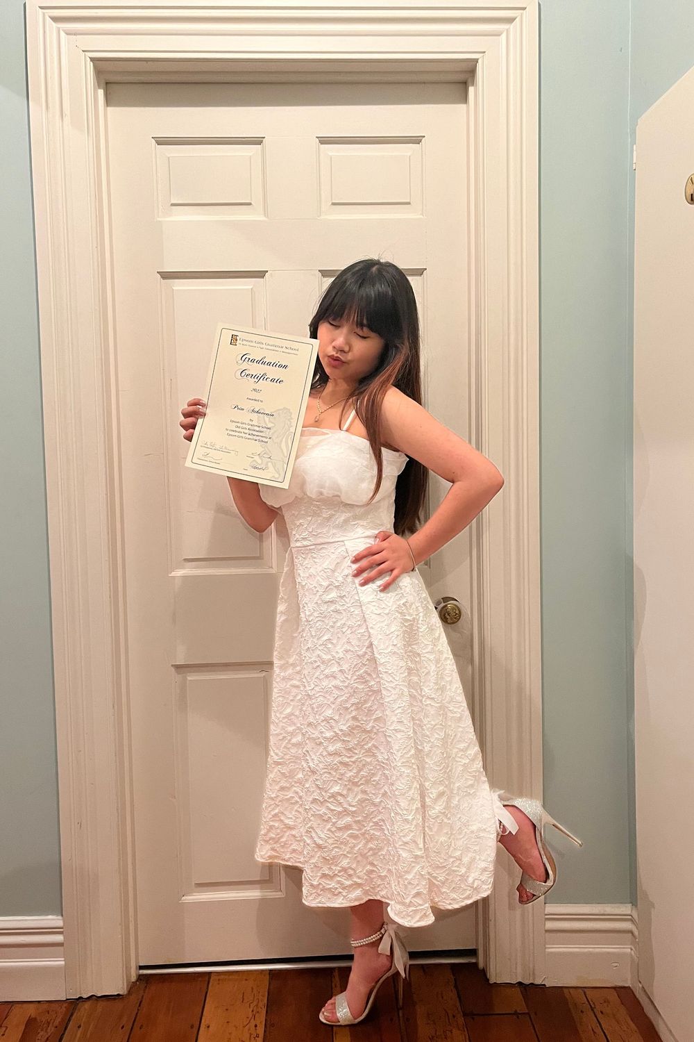 pmrse's post featuring No brand , SHEIN. Feeling formal, cute, graduation