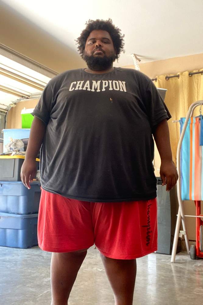 BiggChubby's fit featuring Champion | [object Object]