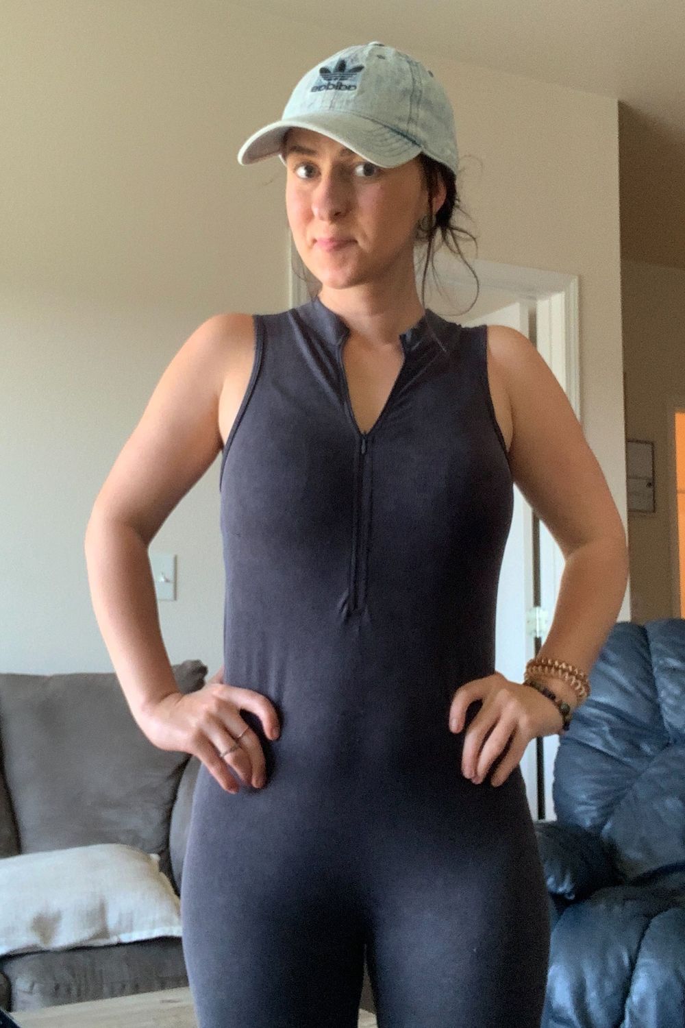 Post featuring ZIP IT UP WASHED BLACK CATSUIT