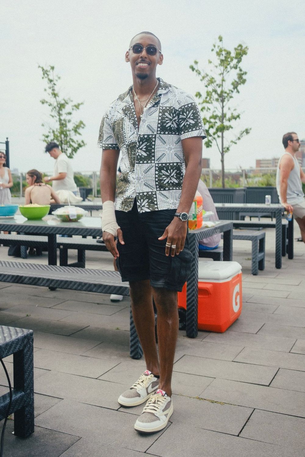 Amir's post featuring Zara, Nike, Ray-Ban. Feeling summer, caribana