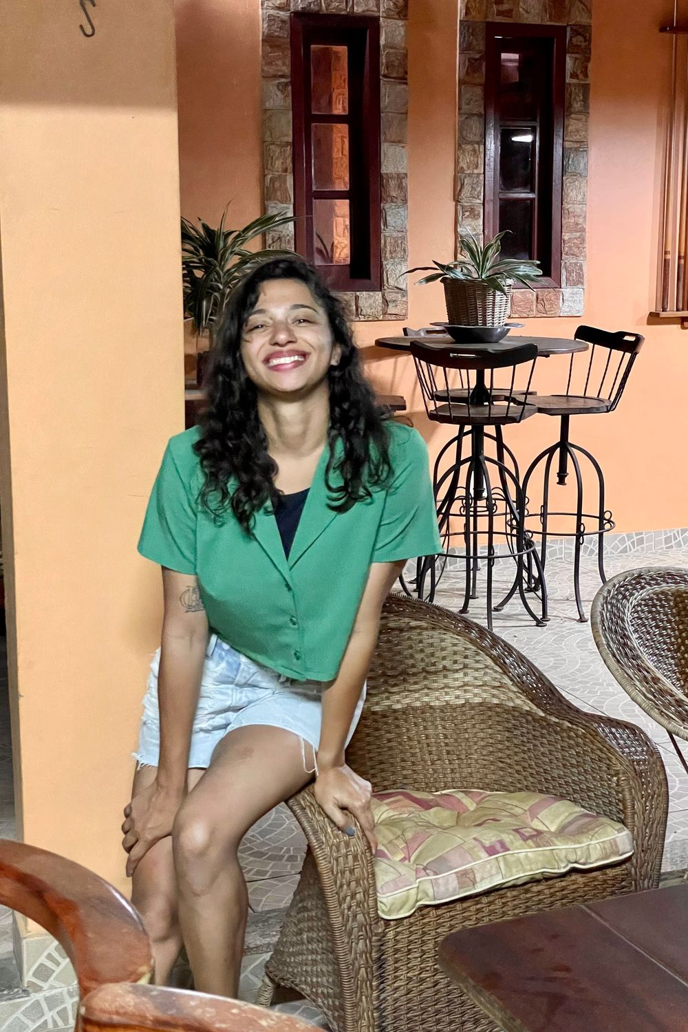 Post featuring GOOD '90s SHREDDED DENIM SHORTS | INDIGO383