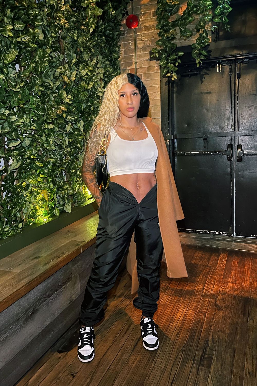 Post featuring V Cut Slush Joggers Black