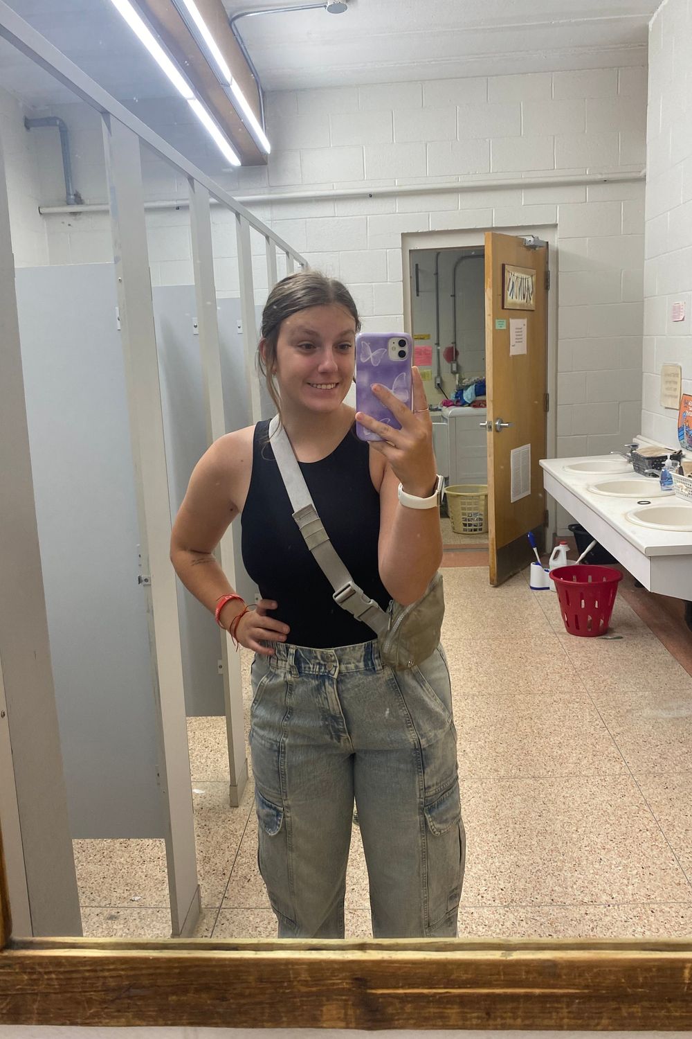 Post featuring High Rise Straight Cargo Jean