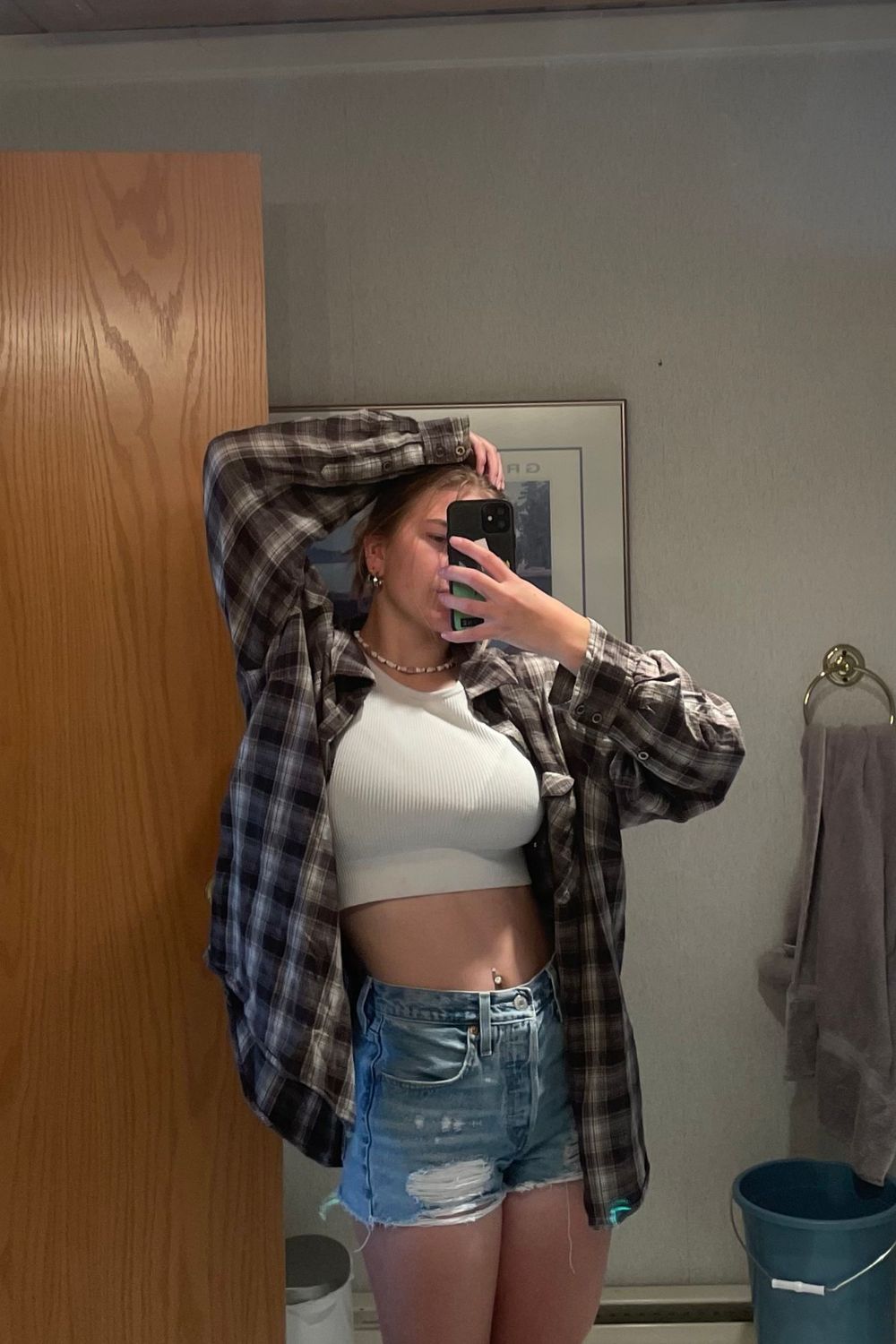 Post featuring Men's Checkered Long Sleeve Button Shirt