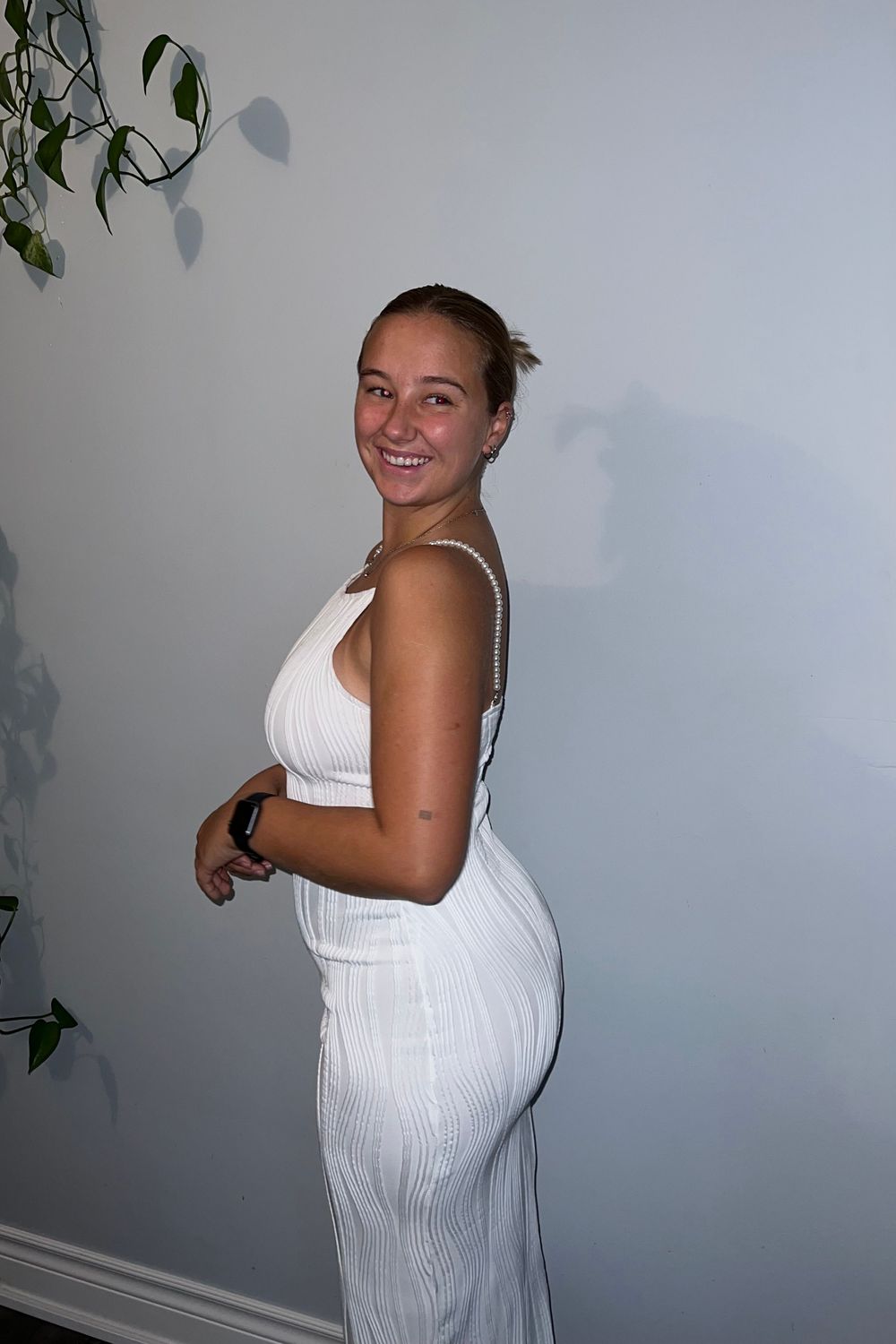 Post featuring The Water Ripple Textured Cami Dress