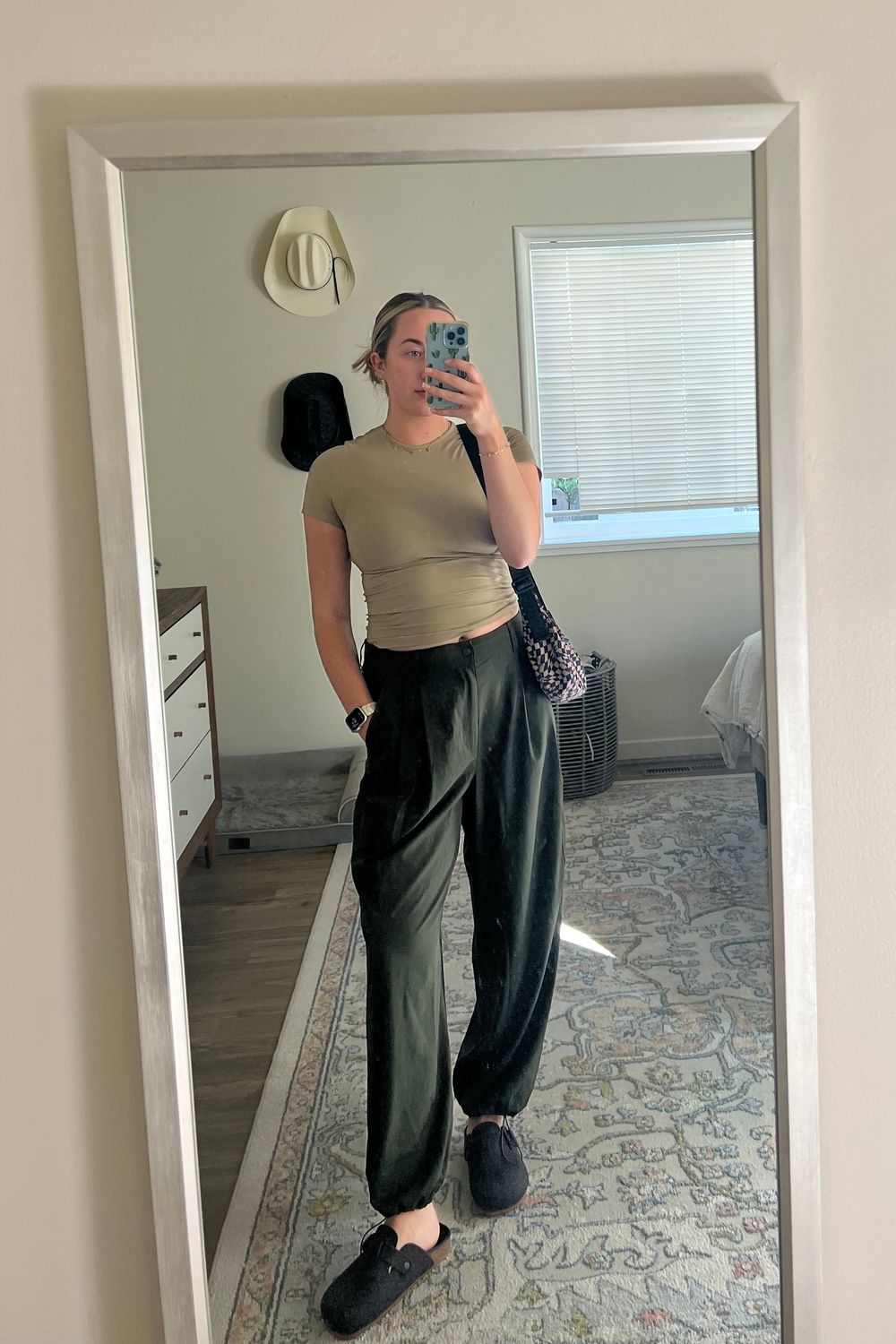 Post featuring SKIMS T-Shirt | Black | Large | Fits Everybody