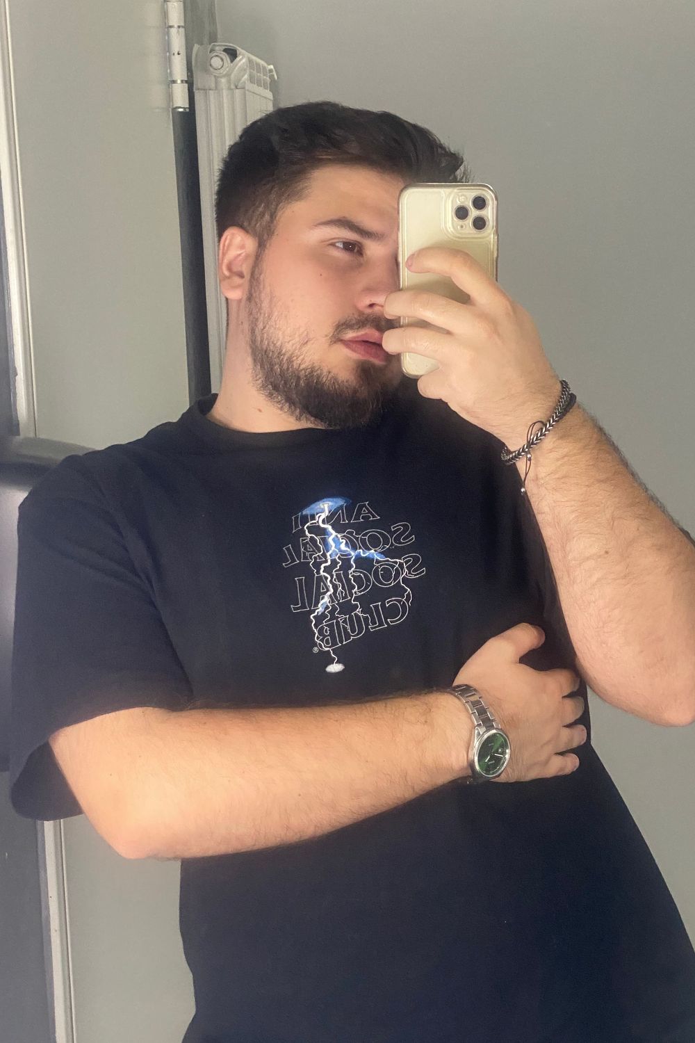 dimadmxx's post featuring Anti Social Social Club, Casio. Feeling casual