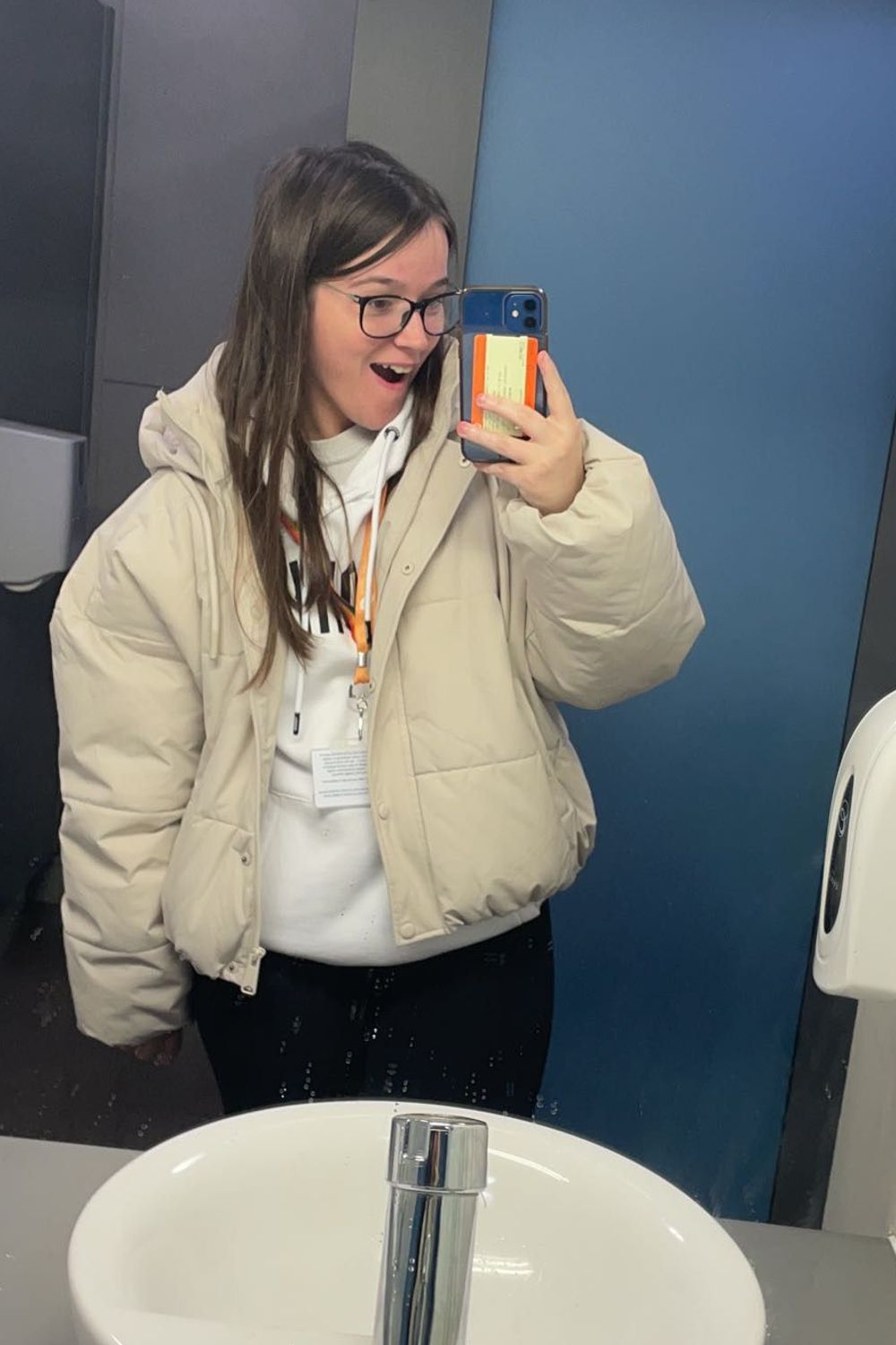 Post featuring Stadium Hoodie - White/Black/Blue