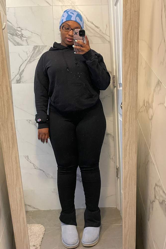 TerriaMarshee's fit featuring UGG, Champion