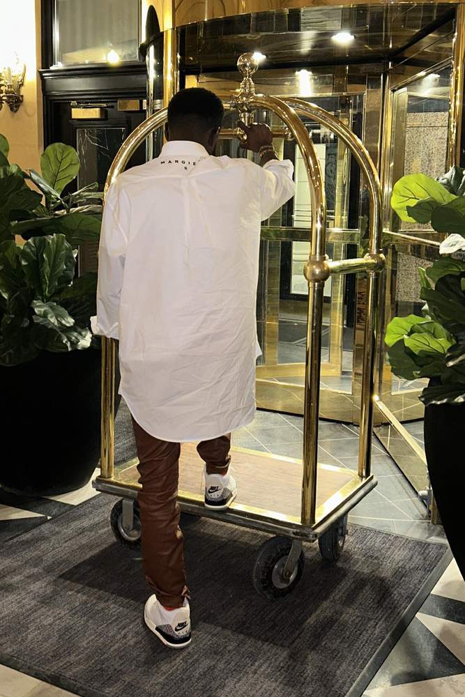 MarnyMorocco's fit featuring Maison Margiela, MNML | [object Object]