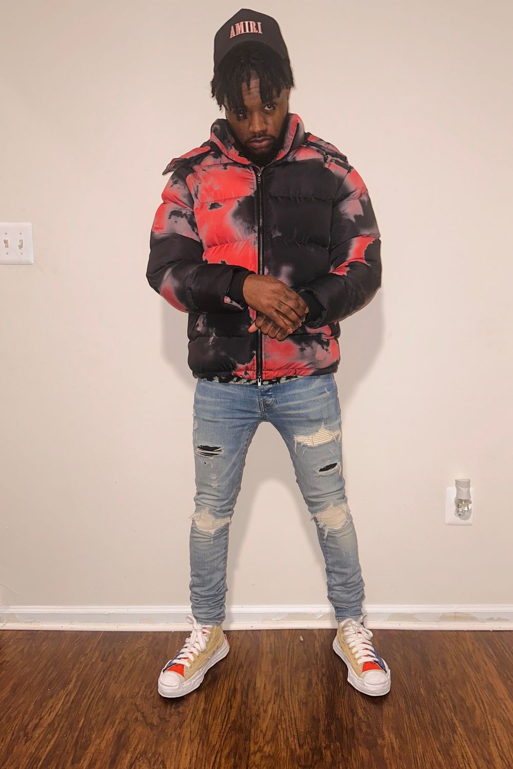 Relliano12's post featuring AMIRI. Feeling sporty, trendy, swaggy