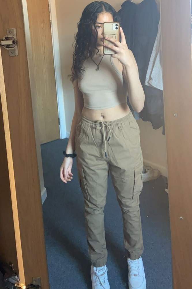 kri's fit featuring Zara, Nike, Primark