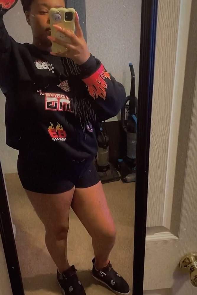 geegee2378's fit featuring Jordan, Ross Sportswear, Fashion Nova | sporty