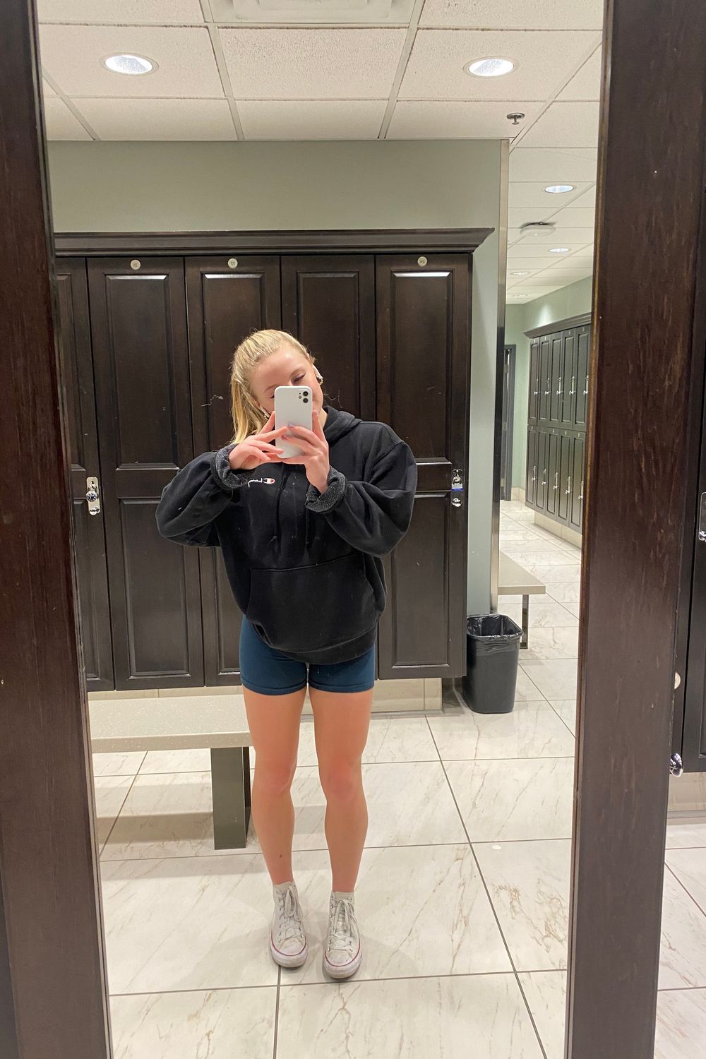 Mikaelaboyle's post featuring Urban Outfitters, Amazon Basics, Alphalete, Converse, Apple. Feeling casual, trendy, chic