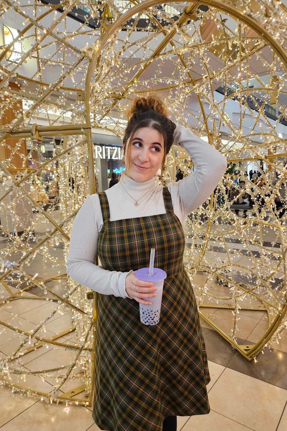 Post featuring Ginger Check Pinny
