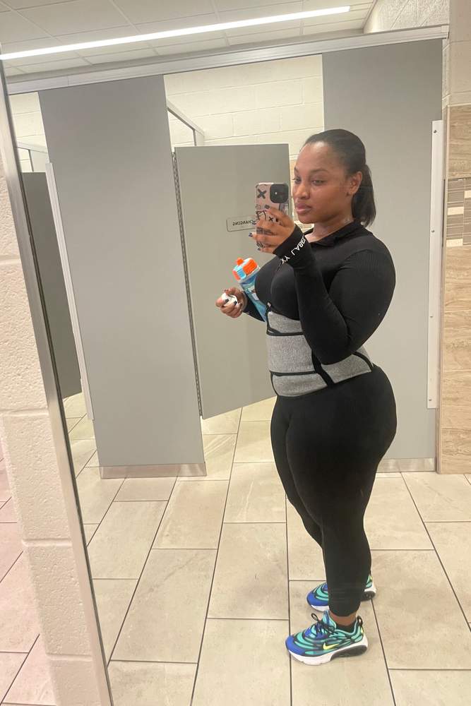 TerriaMarshee's fit featuring Amazon Basics, Nike