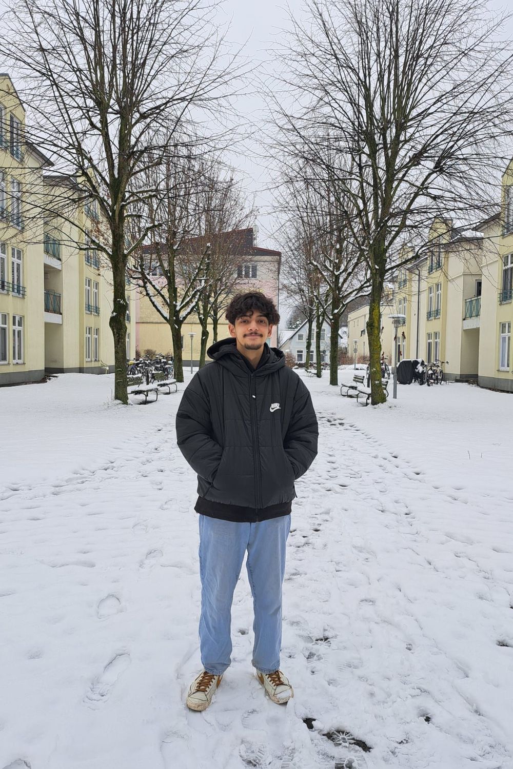 Shayan's post featuring Nike, Amazon Basics, Zalando. Feeling athleisure, bohemian, businesscasual, trendy