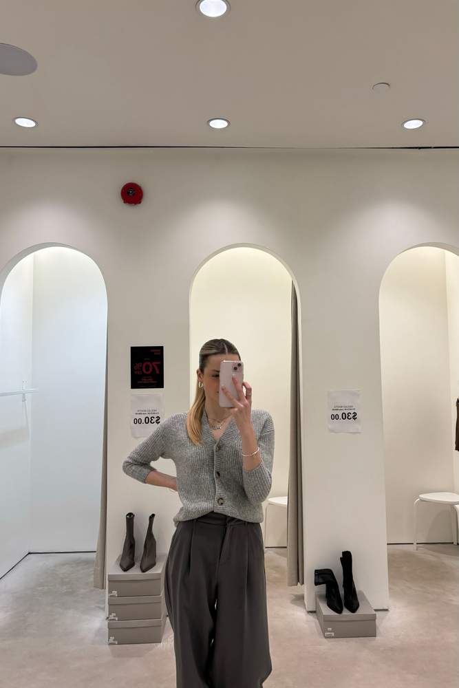 kateborisova's fit featuring OAK AND FORT, Zara