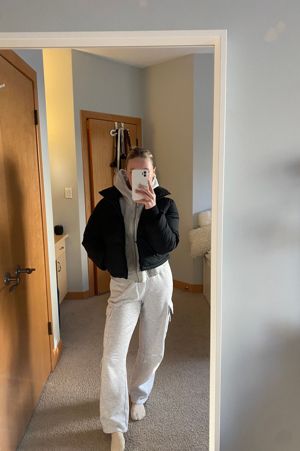 Mikaelaboyle's post featuring Hollister, Amazon Basics, Garage, Lululemon. Feeling cozy, athleisure, sporty, casual
