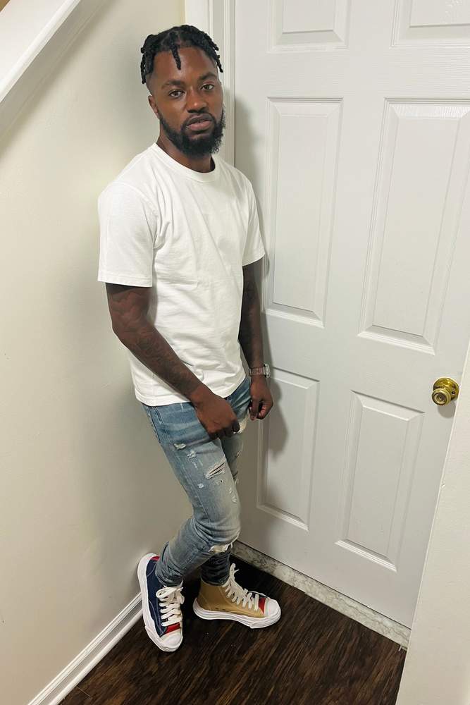 Relliano12's fit featuring AMIRI, H&M | 608f71297242cabb012a30e7, 6158fbf396bd41e5feac46da