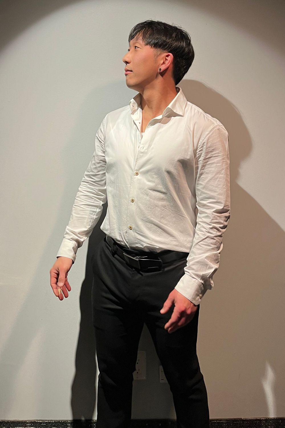 Post featuring Solid Easy-care Twill Dress Shirt | RW&CO.