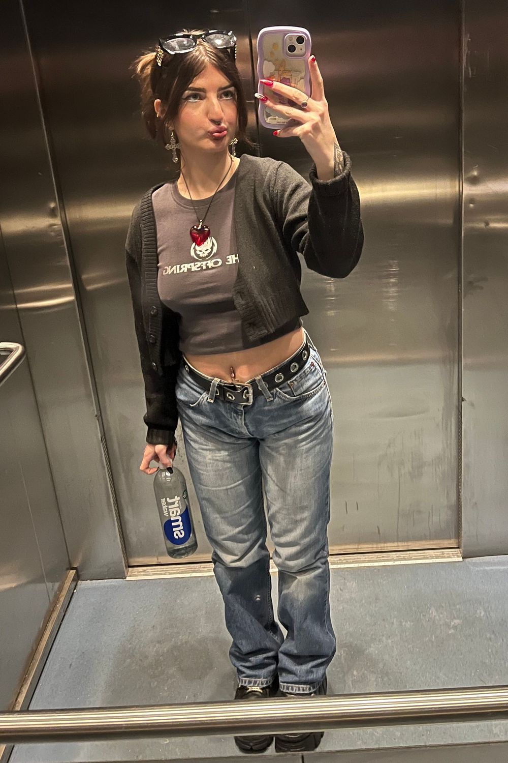 Vernixx's post featuring H&M, Levi's. Feeling alternative, trendy, aesthetic, vintage, chic
