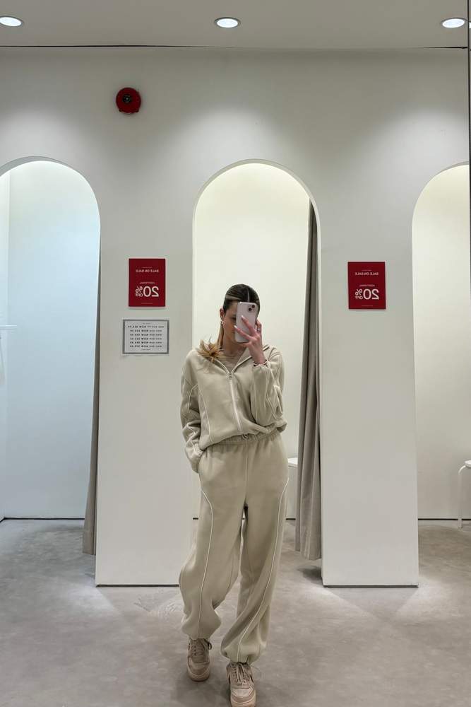 kateborisova's fit featuring OAK AND FORT, Nike, Zara