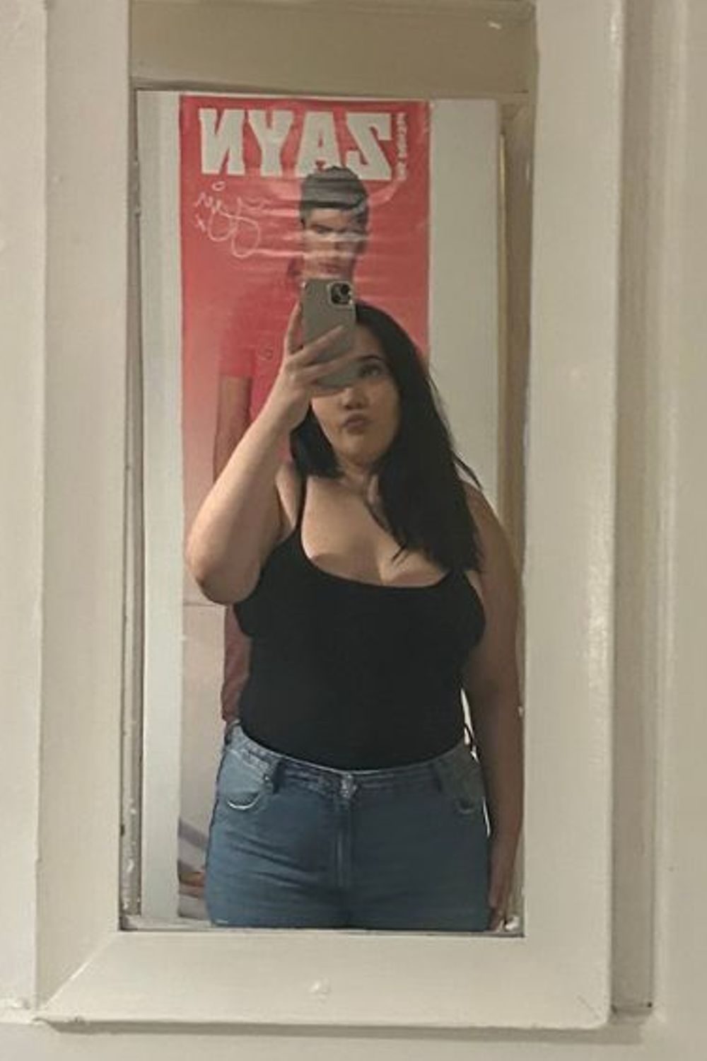 Post featuring SKIMS Cami Bodysuit | Black | XS | Fits Everybody